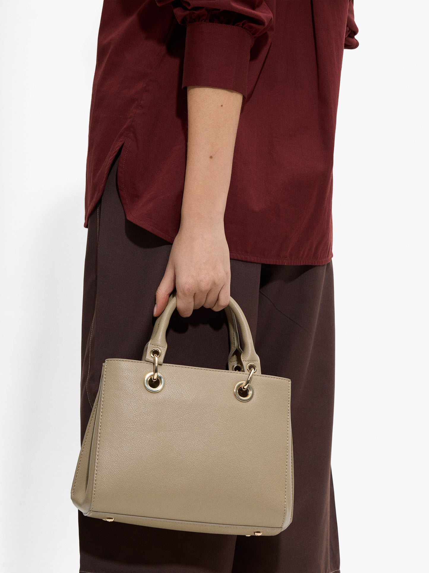 Tote Bag With Texture
