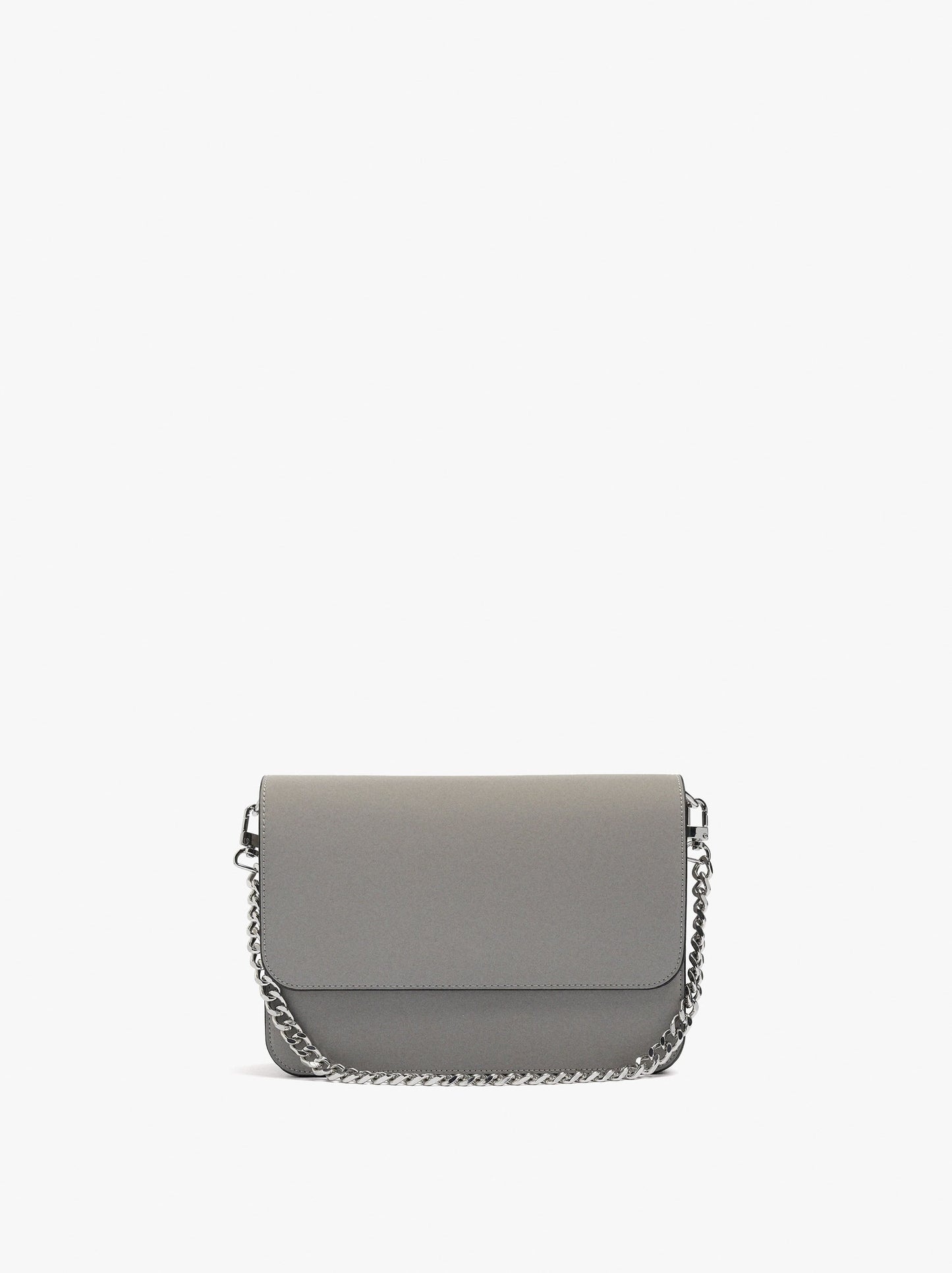 Crossbody Bag With Flap And Soft Texture