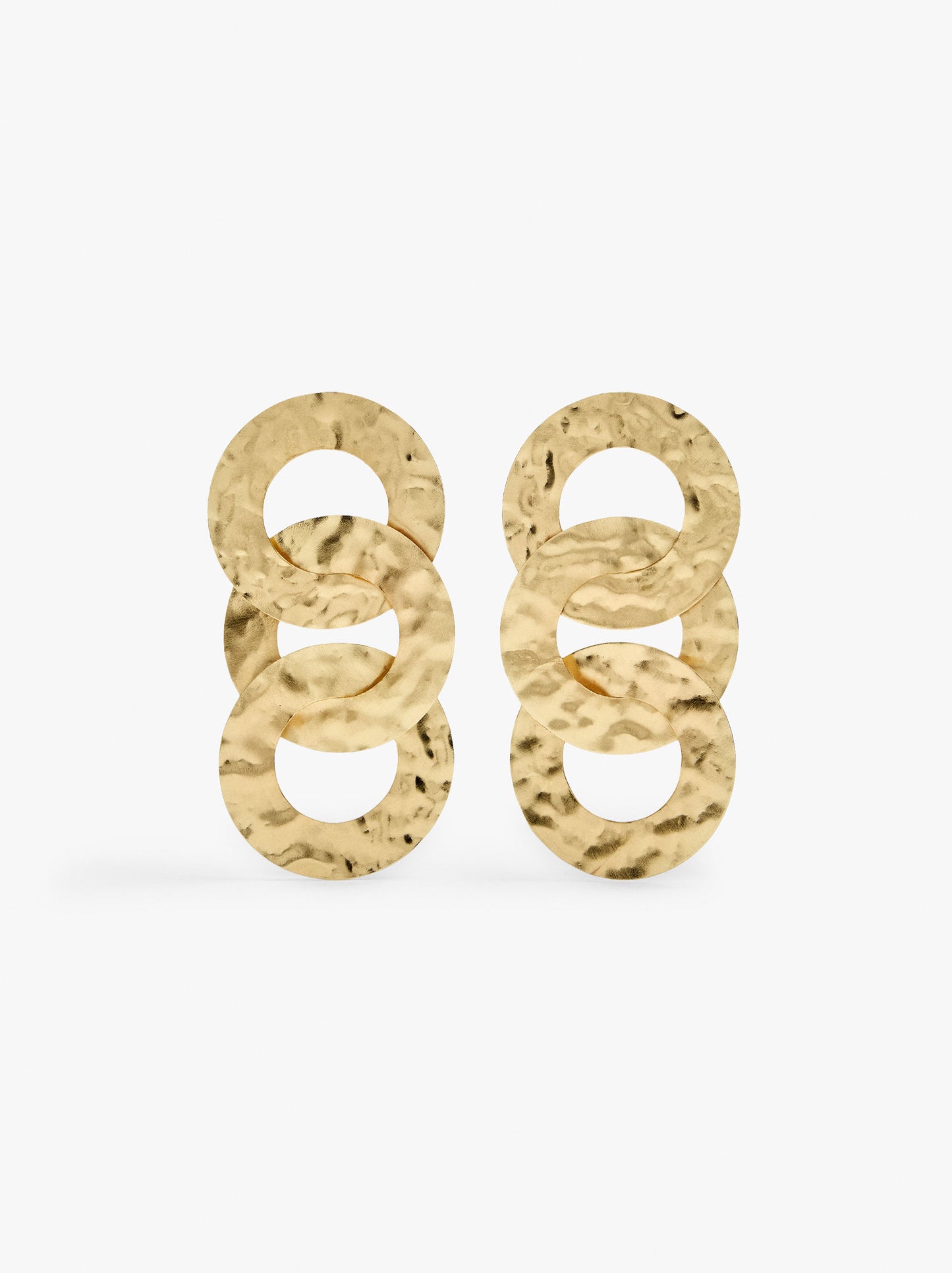 Maxi Earrings With Intertwined Hoops