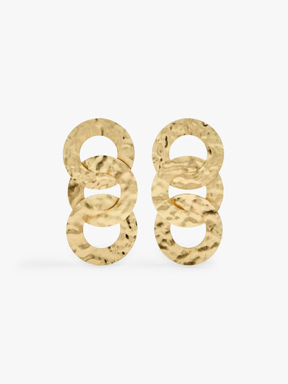 Maxi Earrings With Intertwined Hoops