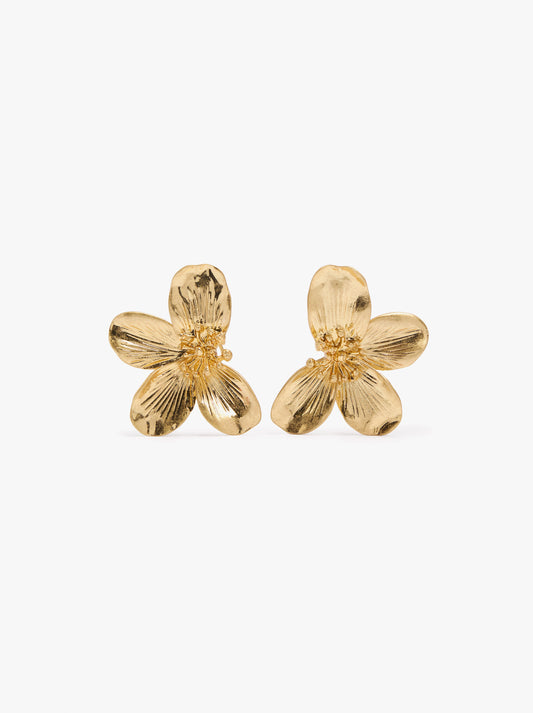 Maxi Half-Flower Earrings