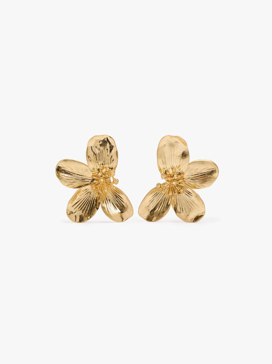 Maxi Half-Flower Earrings