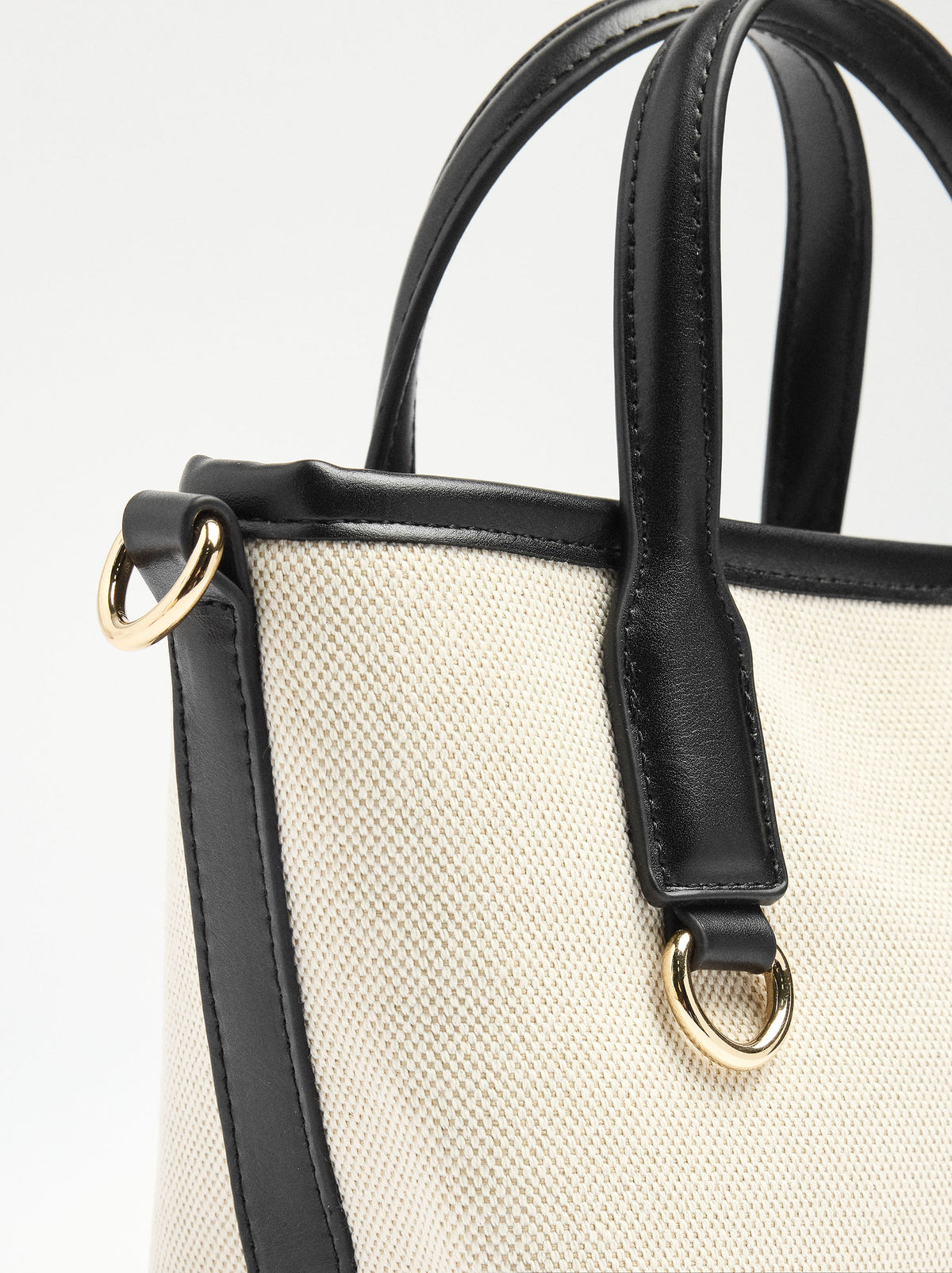 Tote Bag Paper Straw With Crossbody