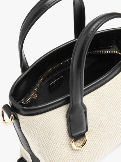 Tote Bag Paper Straw With Crossbody