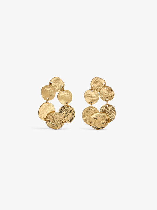 Maxi Earrings With Round Shapes