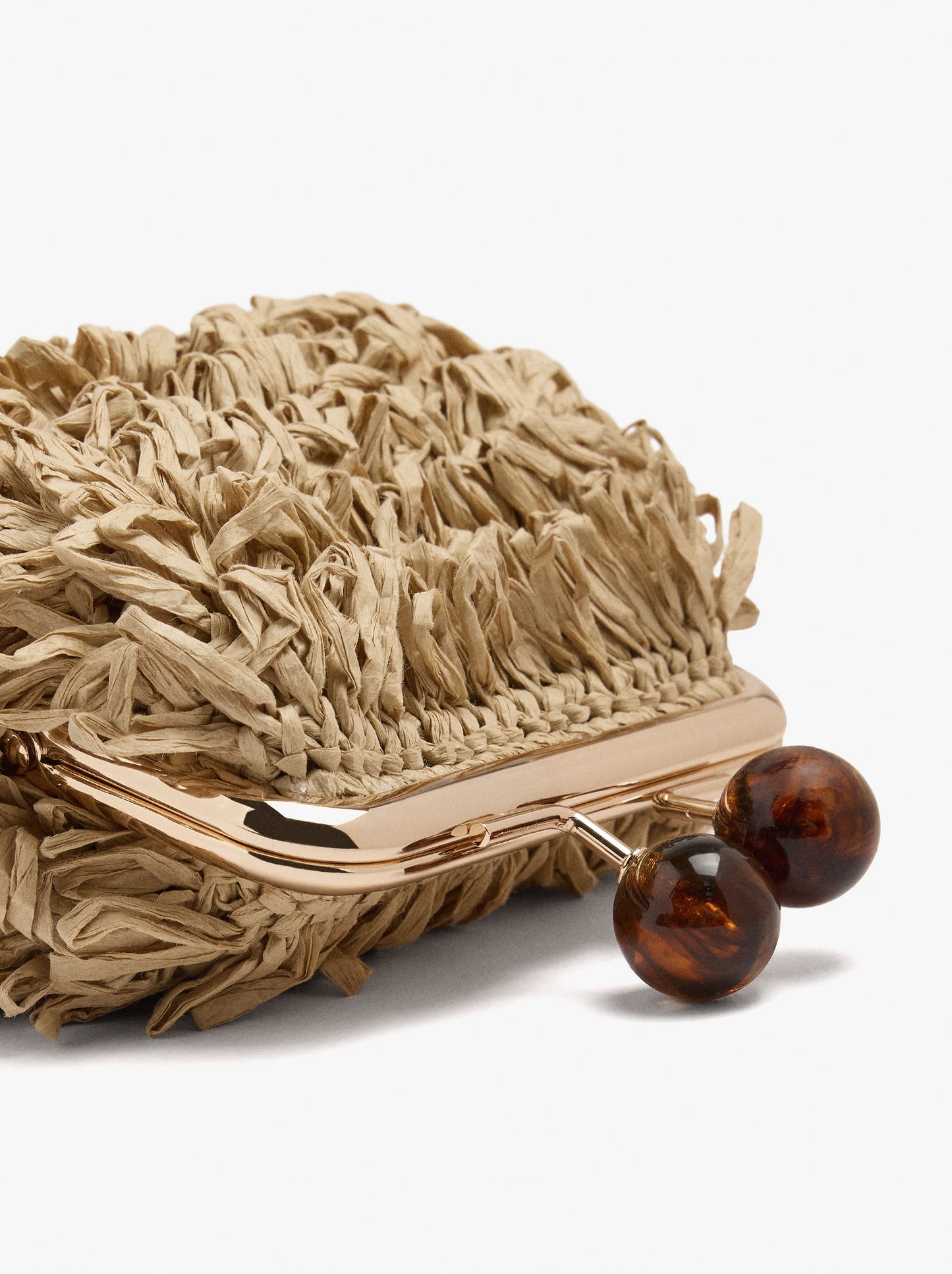 Coin Purse Textured Paper Straw