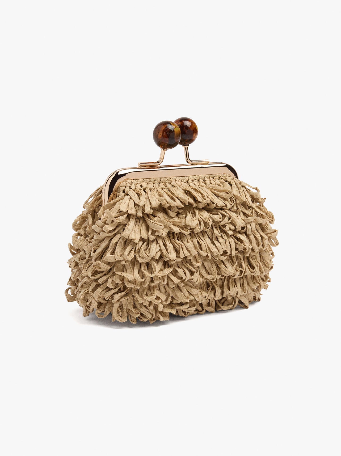 Coin Purse Textured Paper Straw