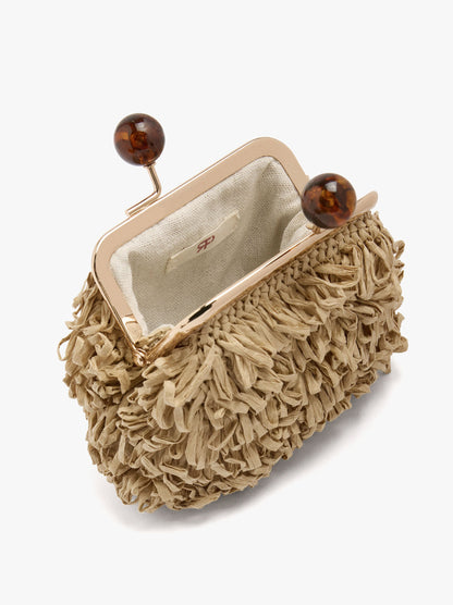 Coin Purse Textured Paper Straw