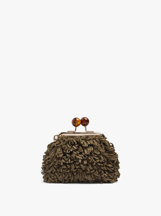 Coin Purse Textured Paper Straw