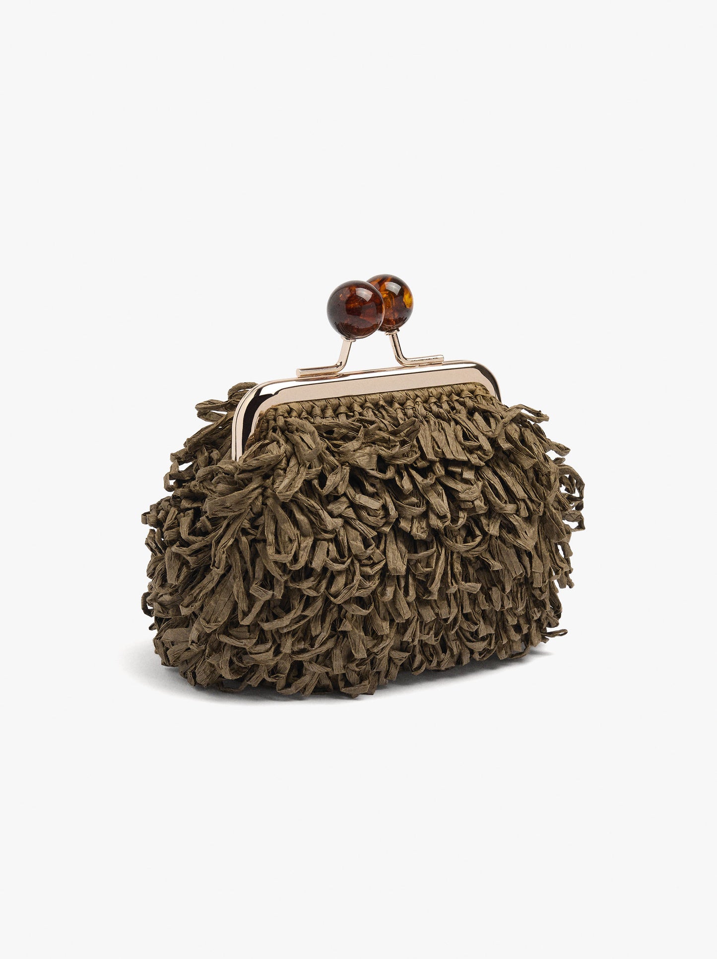 Coin Purse Textured Paper Straw
