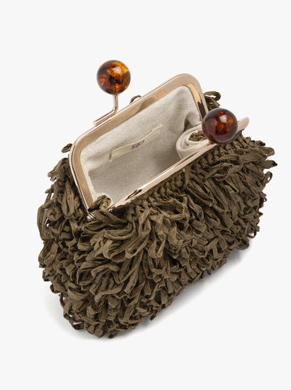 Coin Purse Textured Paper Straw
