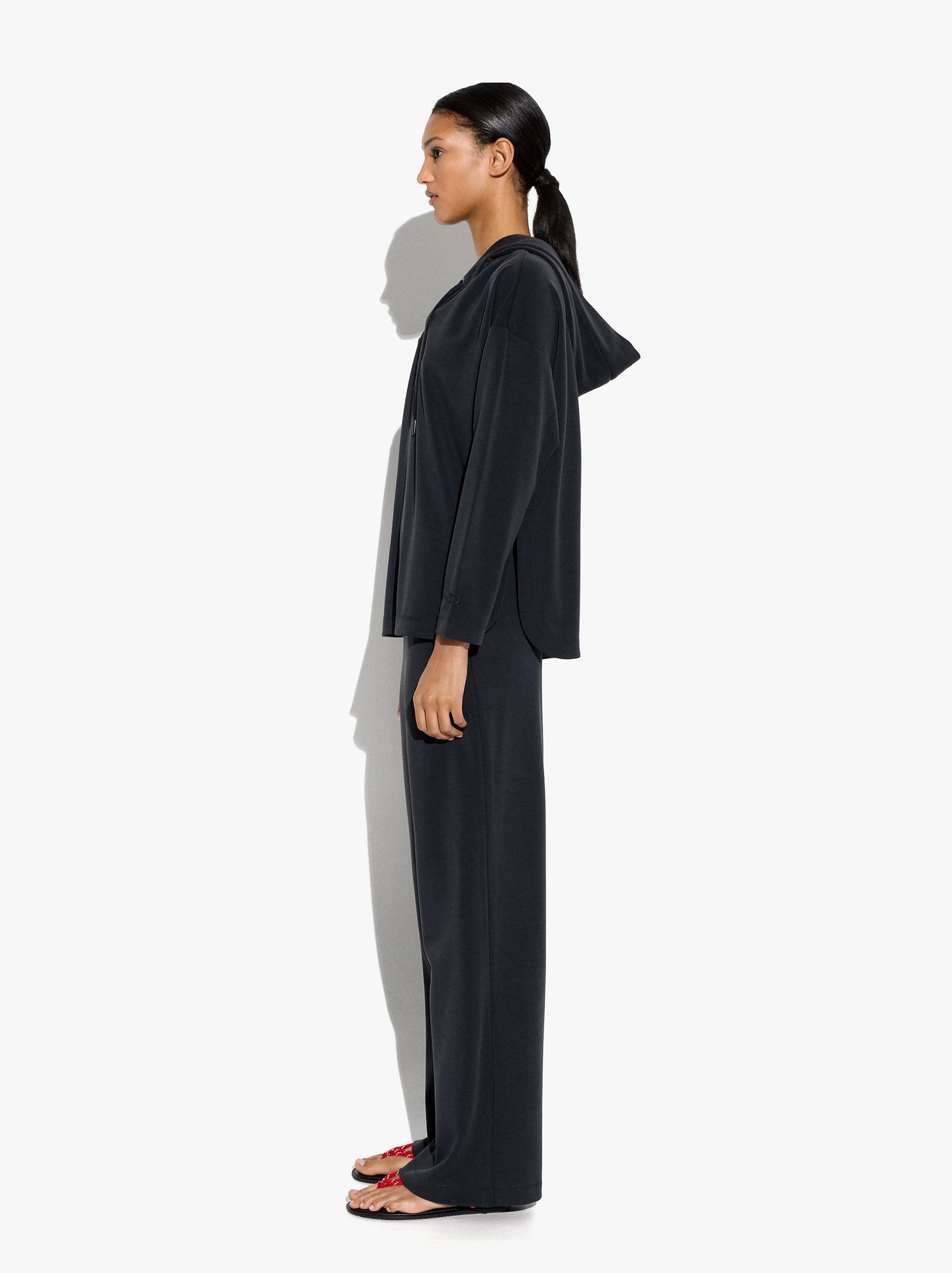 Knit Hoodie Soft Touch