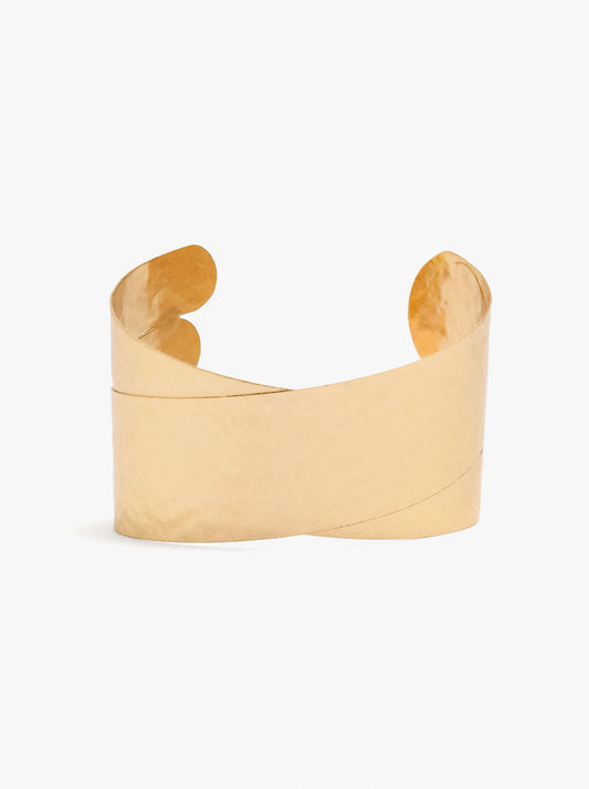 Crossed Rigid Bracelet