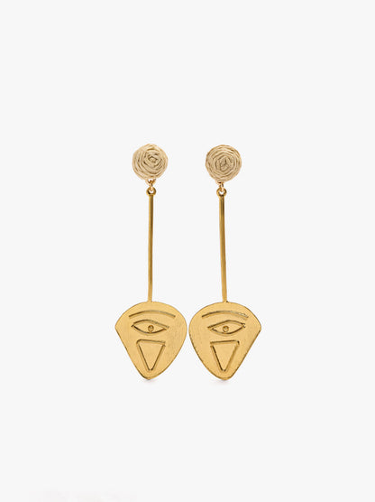 Long Earrings With Eyes