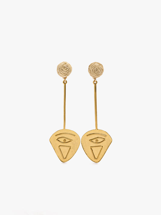 Long Earrings With Eyes