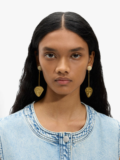 Long Earrings With Eyes