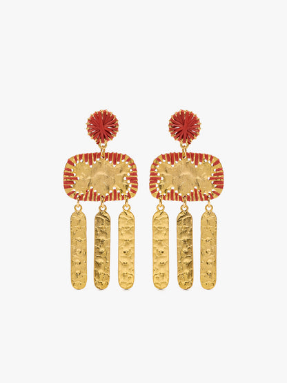 Long Earrings With Bars