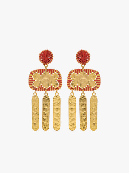 Long Earrings With Bars