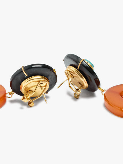 Maxi Cuff Earrings With Stone