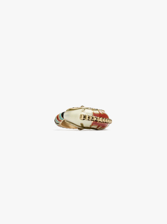 Enamel Fish Ring