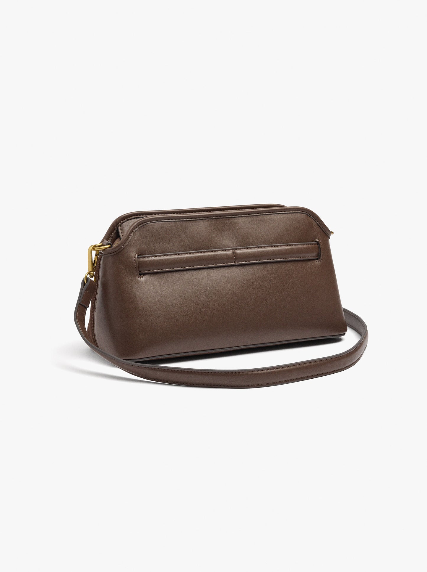Crossbody Bag Leather Details With Belt