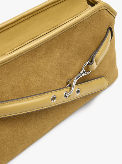 Crossbody Bag Leather Details With Belt