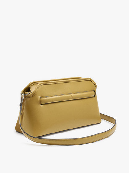 Crossbody Bag Leather Details With Belt