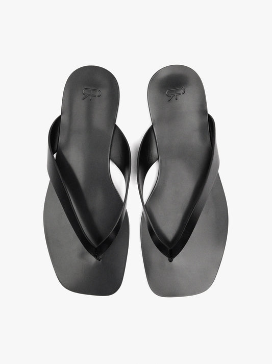 Flat Leather Sandals
