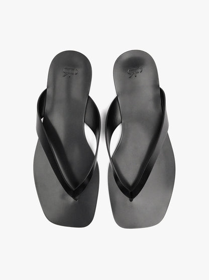 Flat Leather Sandals