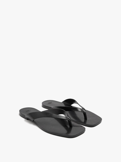 Flat Leather Sandals