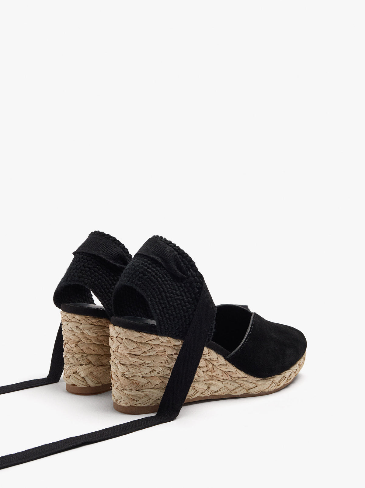 Leather Wedges With Ankle Straps
