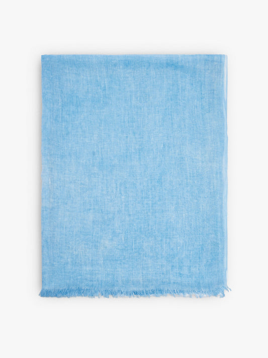 Plain Pashmina With Frayed Edges
