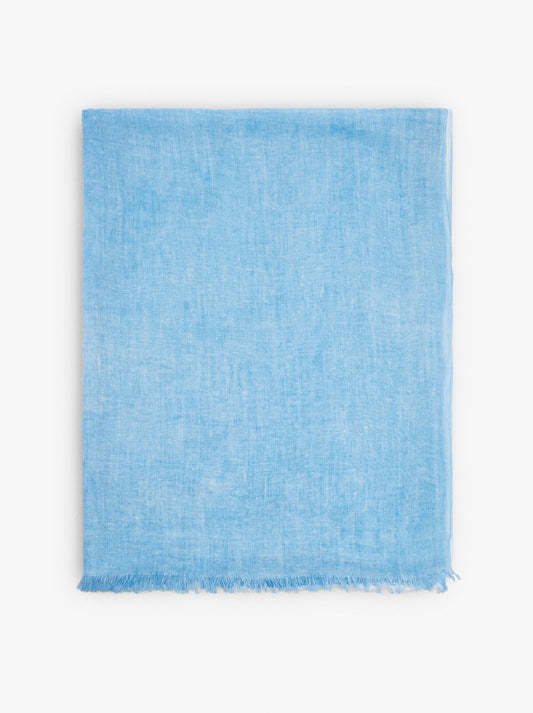 Plain Pashmina With Frayed Edges