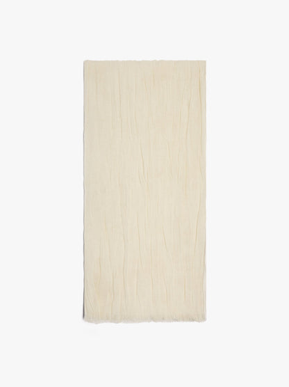 Plain Pashmina With Frayed Edges