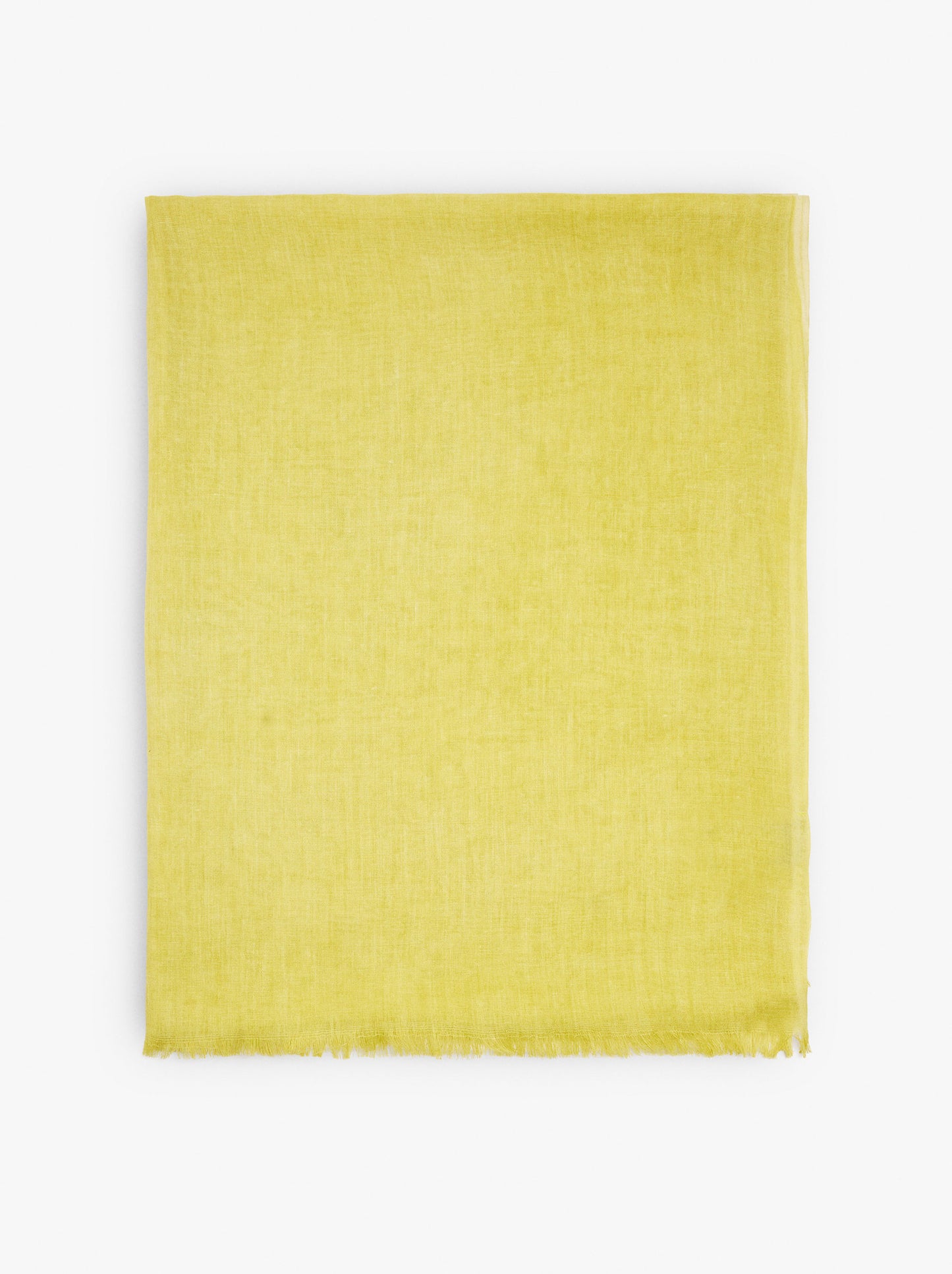 Plain Pashmina With Frayed Edges