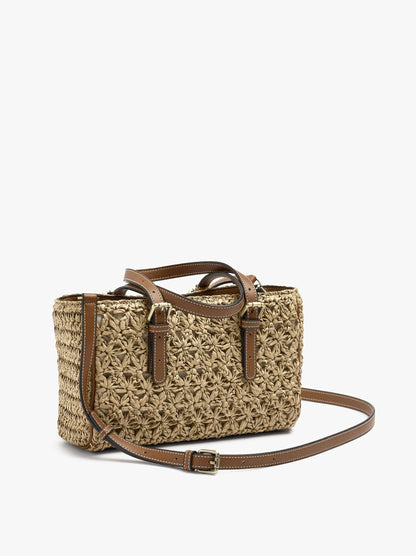 Tote Bag Paper Straw With Pendant