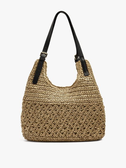 Bag Hobo With Paper Straw