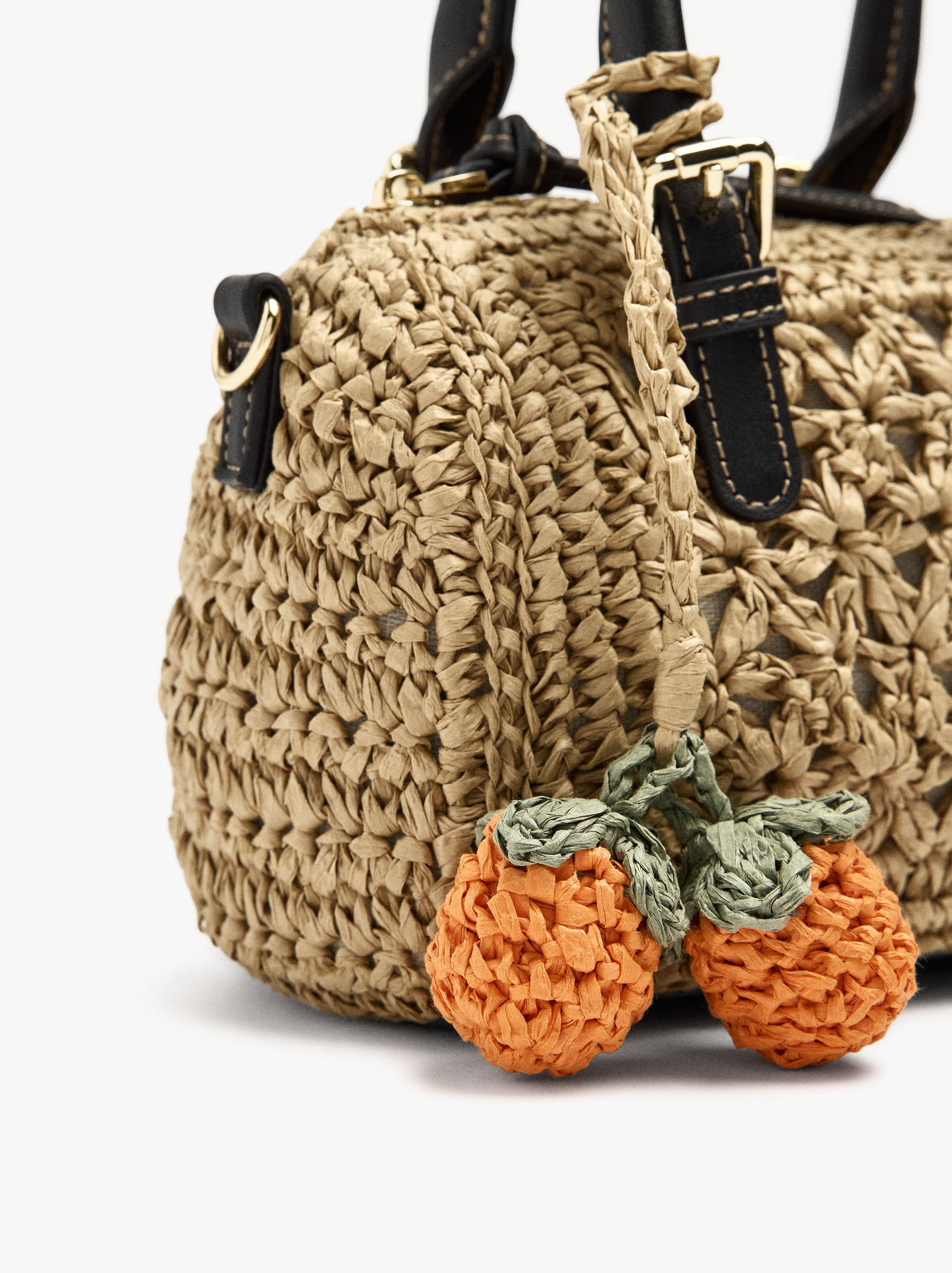 Bowling Bag Paper Straw With Pendant