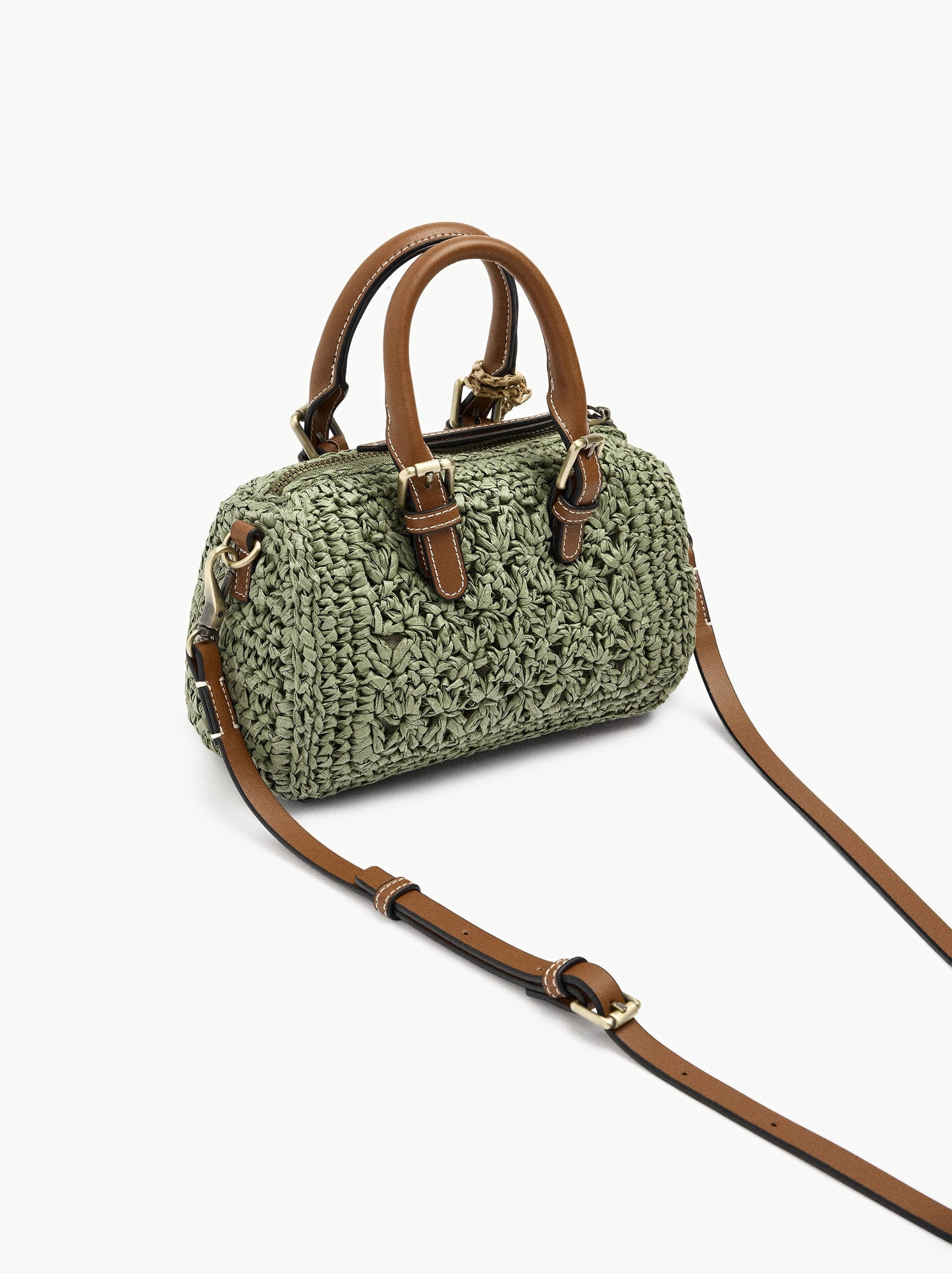 Bowling Bag Paper Straw With Pendant