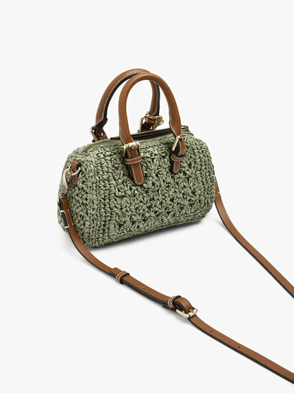 Bowling Bag Paper Straw With Pendant