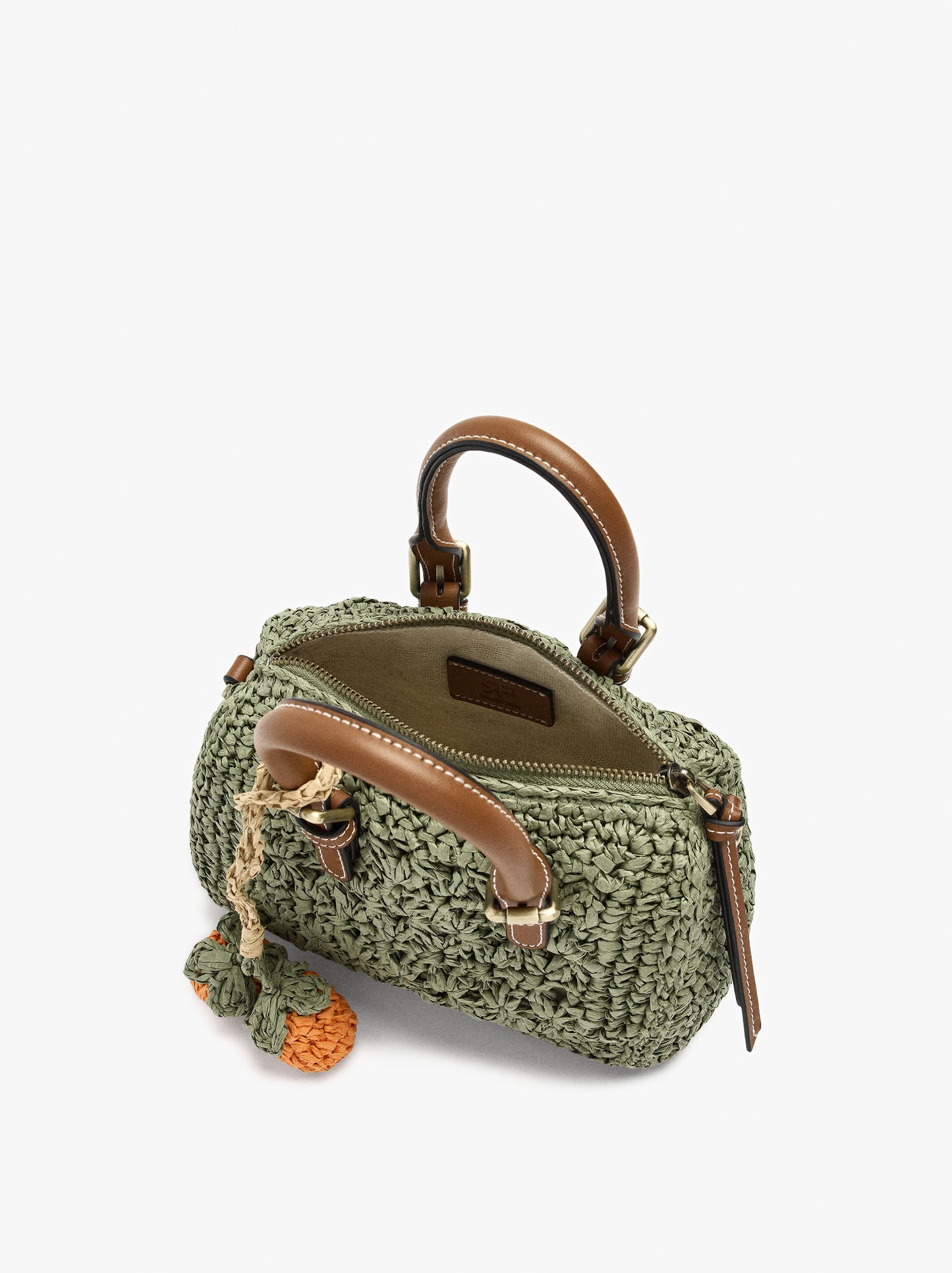 Bowling Bag Paper Straw With Pendant