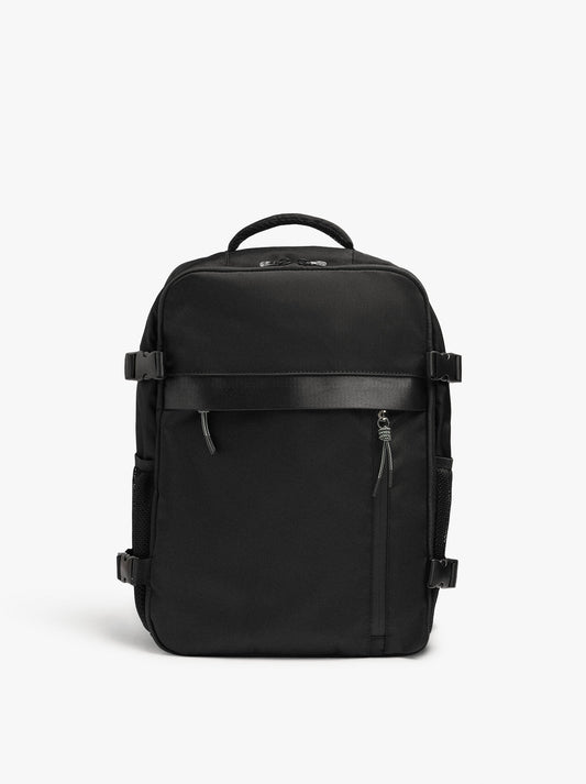 Extendable Nylon Cabin Backpack With Bottle Holder
