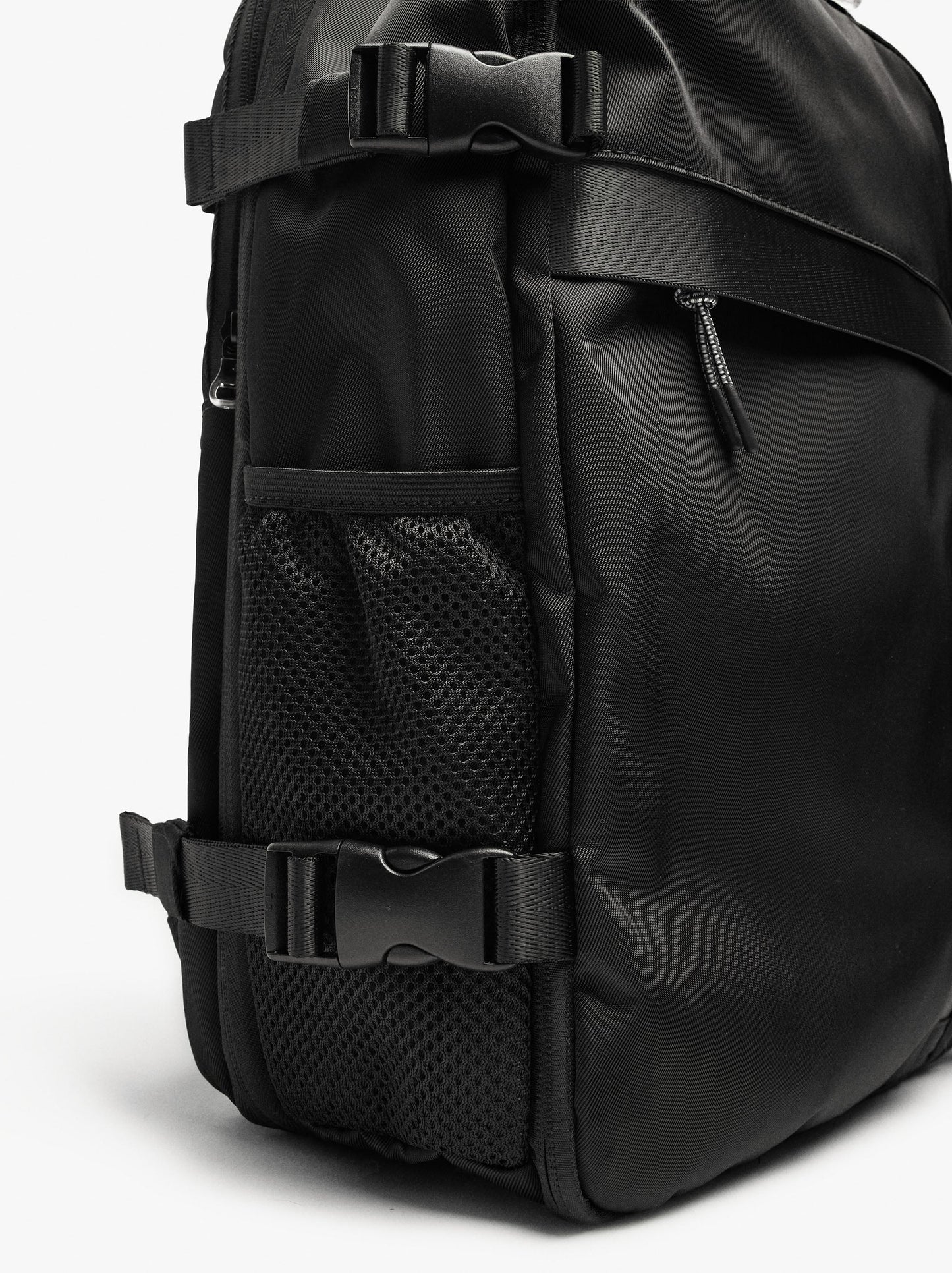 Extendable Nylon Cabin Backpack With Bottle Holder