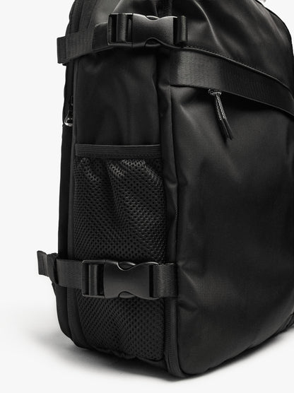 Extendable Nylon Cabin Backpack With Bottle Holder