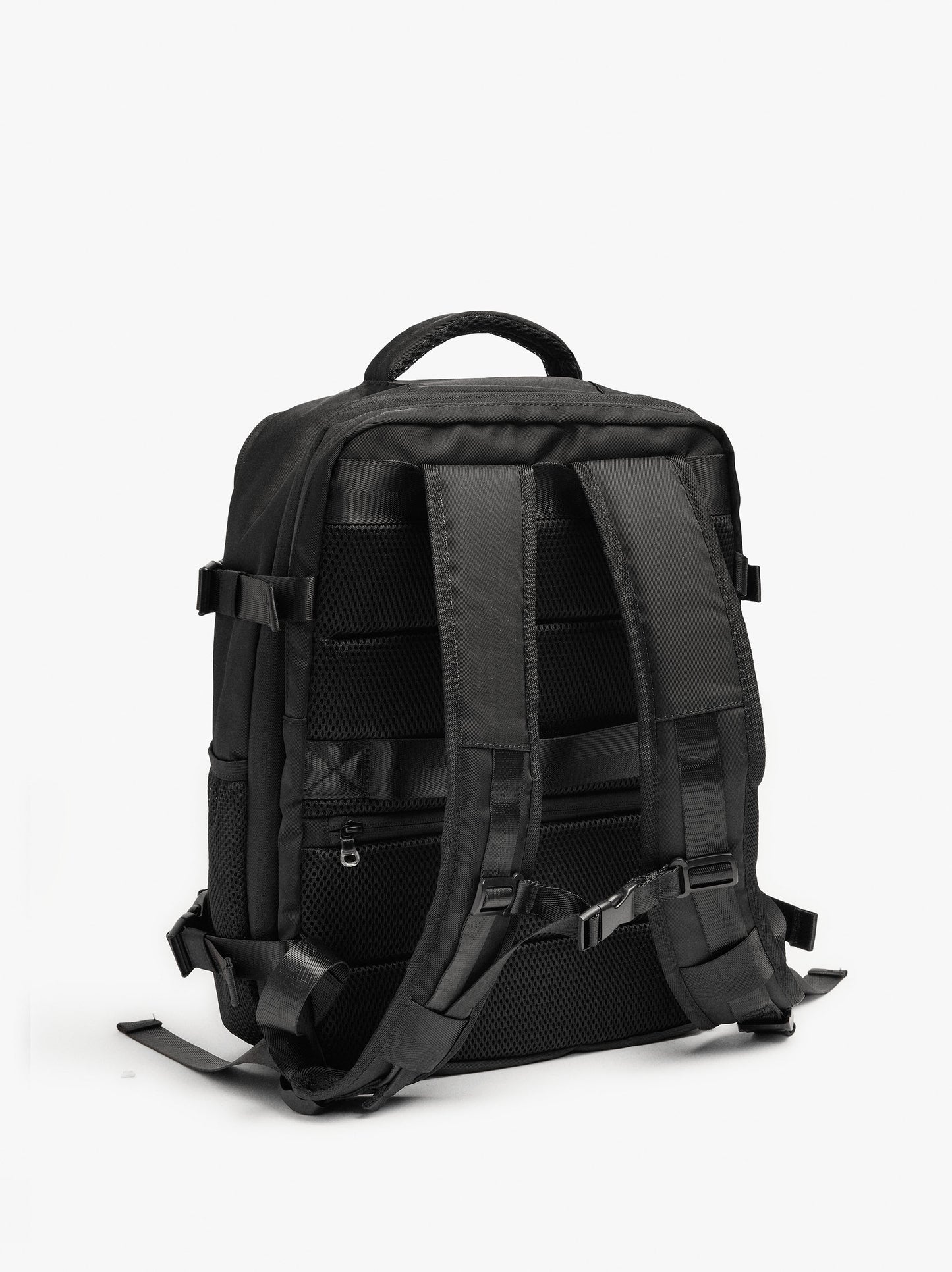 Extendable Nylon Cabin Backpack With Bottle Holder