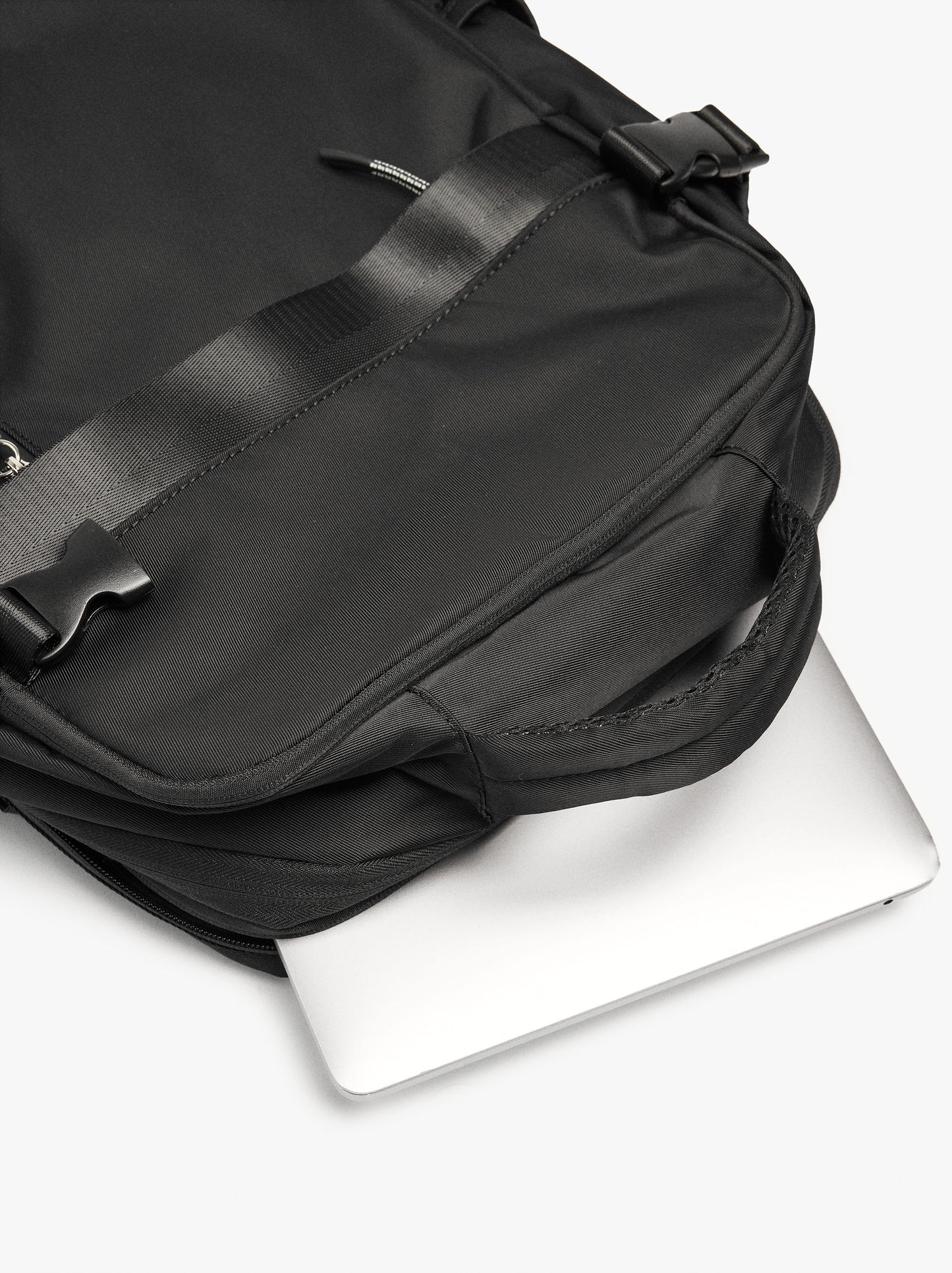Extendable Nylon Cabin Backpack With Bottle Holder