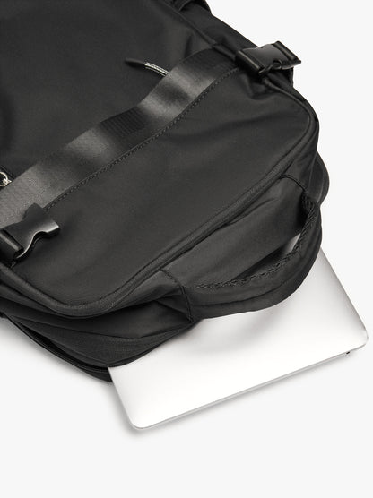 Extendable Nylon Cabin Backpack With Bottle Holder