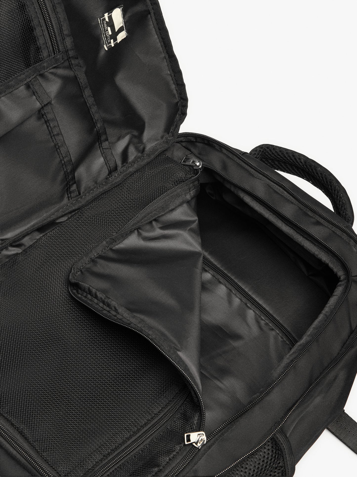Extendable Nylon Cabin Backpack With Bottle Holder