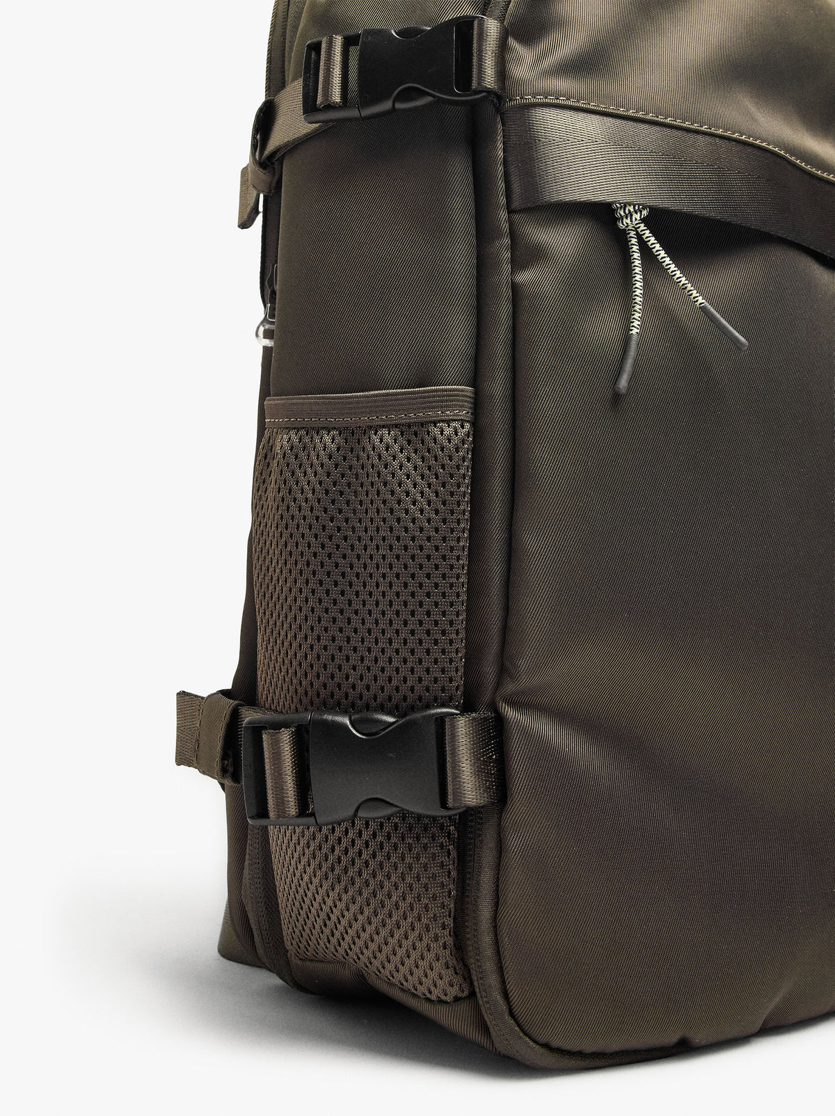 Extendable Nylon Cabin Backpack With Bottle Holder