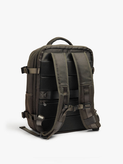 Extendable Nylon Cabin Backpack With Bottle Holder